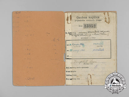 a_second_war_croatian_army_book(_soldbuch);_lieutenant_leon_fingerhut_aa_6728