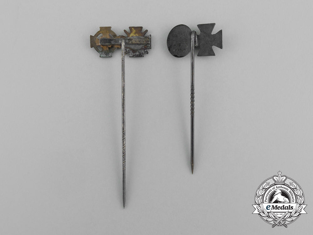 two_first_and_second_war_german_award_stick_pins_aa_6798_1