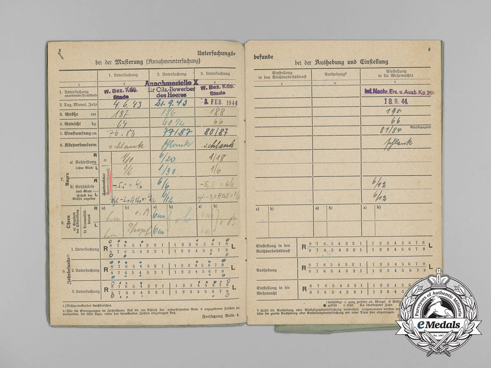 1944_medical_papers&_documents_wehrmacht_signals_battalion_aa_6867