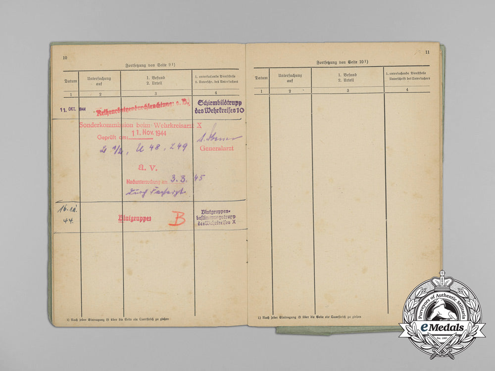 1944_medical_papers&_documents_wehrmacht_signals_battalion_aa_6870