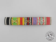 Germany, Imperial. A Baden Order Of The Zahringer Lion Ribbon Bar