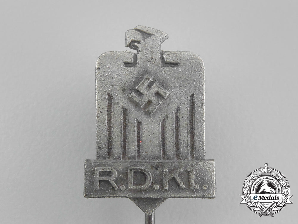 a_rdkl(_national_association_of_german_small_animal_breeders)_membership_stick_pin_aa_7157