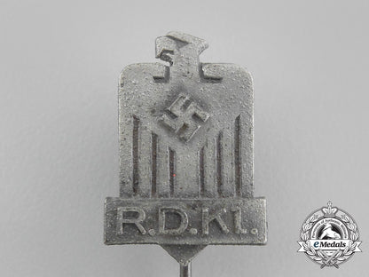 a_rdkl(_national_association_of_german_small_animal_breeders)_membership_stick_pin_aa_7157