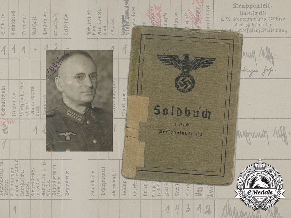 a_soldbuch_to_wehrmacht_heer_infantry_obergefreiter_josef_hohlmeier_aa_7196