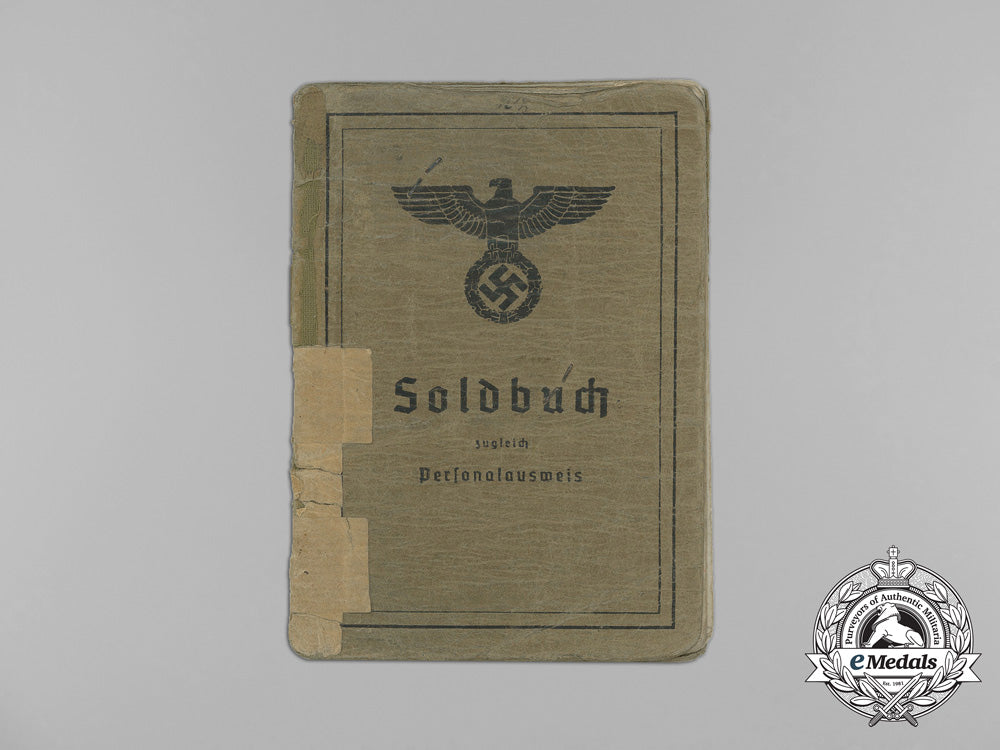 a_soldbuch_to_wehrmacht_heer_infantry_obergefreiter_josef_hohlmeier_aa_7197