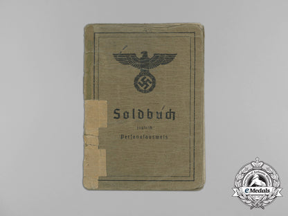 a_soldbuch_to_wehrmacht_heer_infantry_obergefreiter_josef_hohlmeier_aa_7197