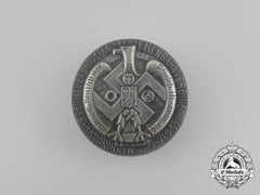 Germany, Third Reich. A 1935 Saarbrücken National Day Of Railway Associations Badge