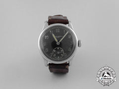 A Wehrmacht-Issue Record Watch Co. Service Wrist Watch
