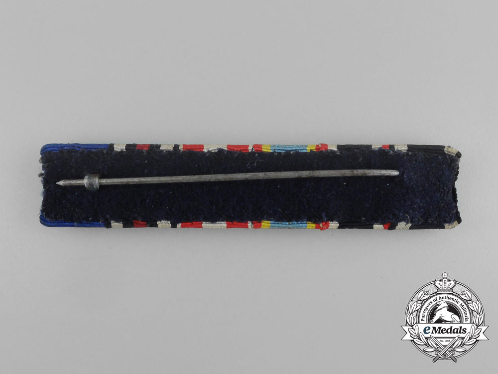 a_first_and_second_war_german_medal_ribbon_bar_of_six_ribbons_aa_7271