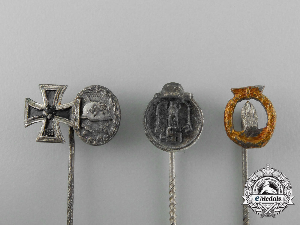 three_second_war_german_award_stick_pins_aa_7317