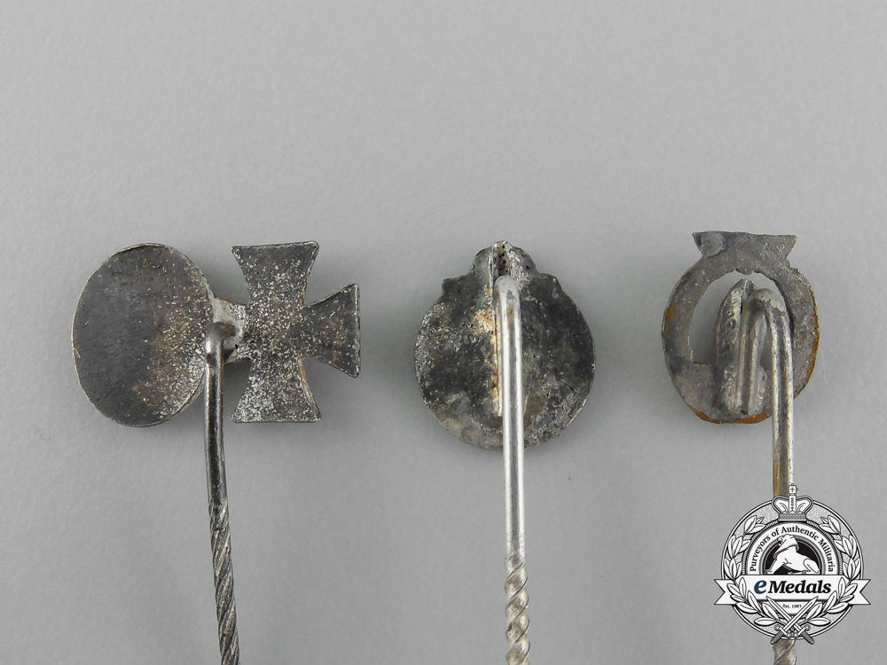 three_second_war_german_award_stick_pins_aa_7318