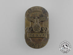 A 1939 Nsdap Kusel District Council Day Badge