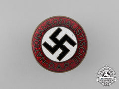 A Nsdap Party Member’s Buttonhole Badge By Kerbach & Israel Of Dresden