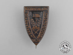 A 1936 Niederland Geringswalde Regional Meeting Badge