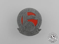 A Third Reich Period KDF (Strength Through Joy) Region Hessen-Nassau Event Badge