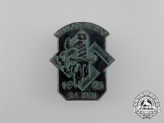 A 1936 Schlageter Tag Badge
