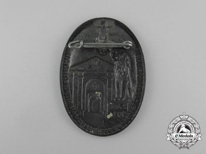a1936_platz-_landau_region_meeting_of_war_comrades_badge_aa_7435