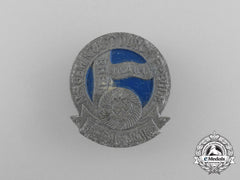 A Third Reich Period Kdf (Strength Through Joy) Region Hessen-Nassau Event Badge