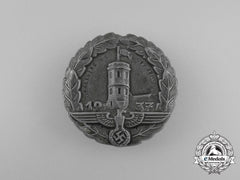 Germany, Nsdap. A 1937 Fuld 4Th District Council Day Badge