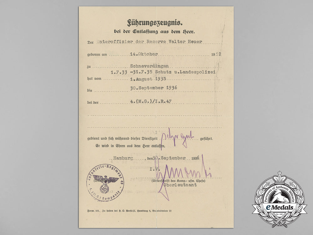 a_large_document_collection_to_policeman&_gestapo_member_in_yugoslavia,_walter_heuer_aa_7812
