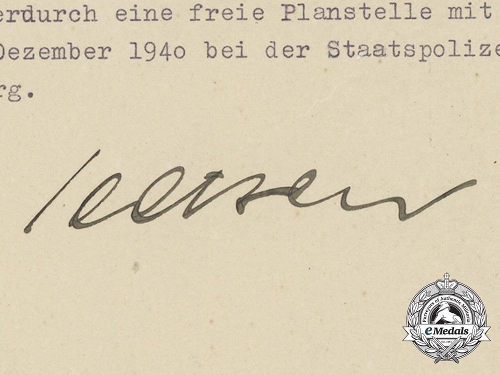 a_large_document_collection_to_policeman&_gestapo_member_in_yugoslavia,_walter_heuer_aa_7850