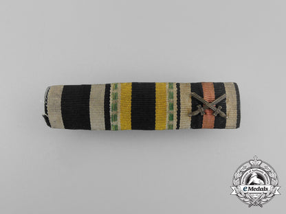 a_first_war_saxon_war_merit_medal_ribbon_bar_aa_7897