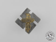 A 1935 75-Year Anniversary Of Nsdap In Coburg Badge By Carl Poellath