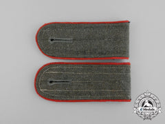 A Pair Of Wehrmacht Artillery Enlisted Man’s Shoulder Boards