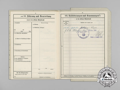 a_military_record_book_of_gefreiter_fanger;_invasion_of_france_aa_8074