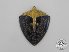 An Italian 2Nd Rapid Division "Emanuele Filiberto Iron Head" Sleeve Badge
