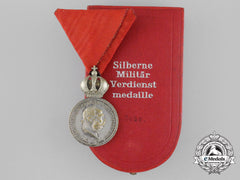An Austrian Military Merit Medal "Signvm Lavdis", Silver Grade
