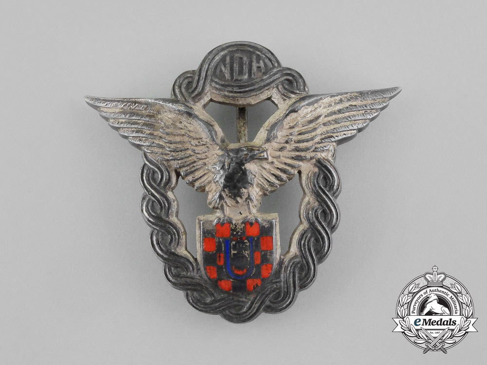 a_second_war_croatian_pilot_badge;_type_ii_aa_8308