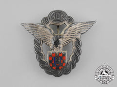 A Second War Croatian Pilot Badge; Type Ii