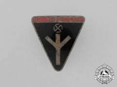 A Third Reich German Women’s League Membership Badge; Type Iii