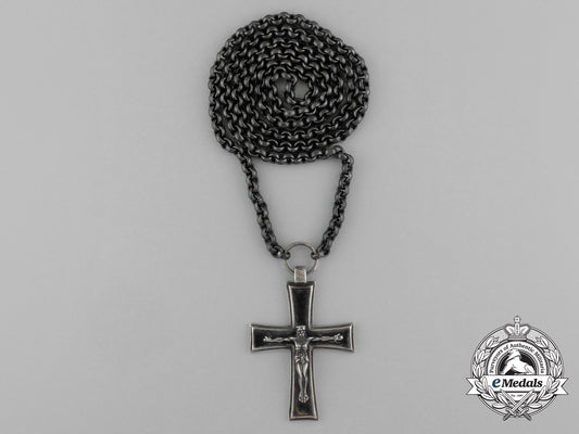 a_catholic_wehrmachtspfarrer/_chaplain’s_silver_pectoral_cross_aa_8459