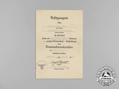 germany,_heer._a_gold_grade_wound_badge_document_group,_leningrad_combatant_aa_8497