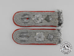 A Set Of Wehrmacht Artillery Oberleutnant “Feldherrnhalle” Division Shoulder Boards