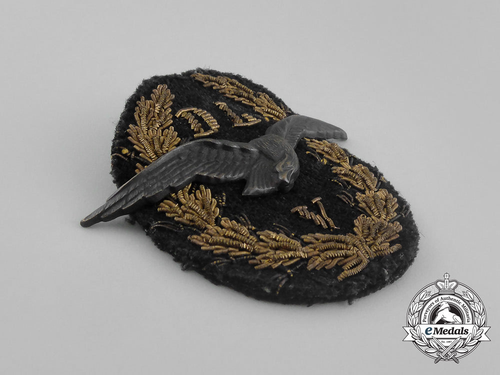 a_third_reich_period_german_dlv(_airsport_association)_visor_cap_insignia_aa_8553