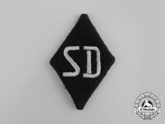 A Mint & Unissued Ss Security Service Of The Reichsführer Sleeve Diamond