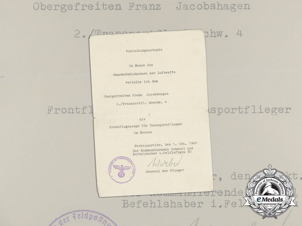 a_luftwaffe_transport_clasp_in_bronze_award_document_to_franz_jacobshagen_aa_8736