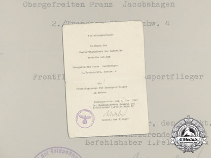 a_luftwaffe_transport_clasp_in_bronze_award_document_to_franz_jacobshagen_aa_8736