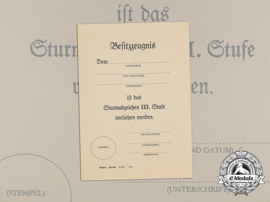 an_unissued_award_document_for_the_general_assualt_badge;_grade_iii_aa_8739