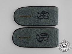 A Pair Of Großdeutschland Division Combat Pioneer Enlisted Man Shoulder Straps