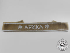 An African Campaign Cuff Title; Uniform Removed