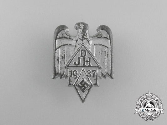 a1937_dj/_hj_german_youth_hostel_association_badge_aa_8878