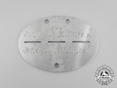 A Second War German Infantry Anti-Tank Reserve Company Identification Tag