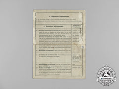 A Very Early Sa Meeting Badge To A 1931 Ss Member