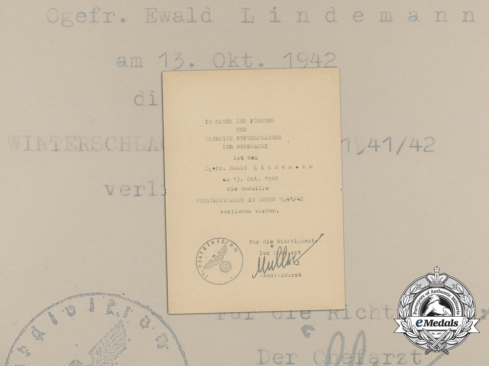 an_eastern_front_medal_award_document_to_the19_th_flak_division_aa_9015