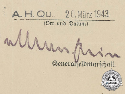 a_krim_shield_award_document_to_flak_regiment18;_signed_von_manstein_aa_9029