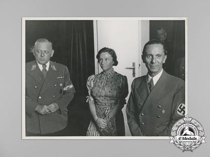 two_official_wartime_press_photos_of_gau_leader&_reich_governor_josef_bürckel_with_goebbels_aa_9036